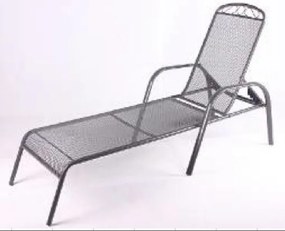 Șezlong de grădină din metal ZWMC-53