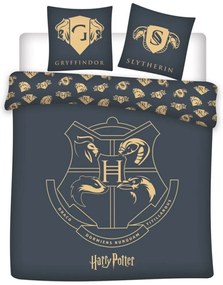 Harry Potter Grey cuvertură dublă, dublu 240×220cm, 63x63 cm Microfibre