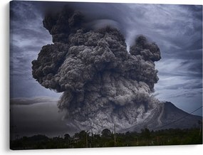 Tablou - Erupție vulcanică (70x50 cm)