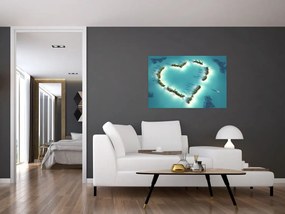 Tablou - Insulele inimii (90x60 cm)