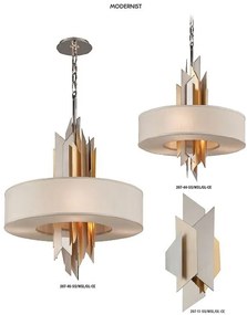 Candelabru LUX design elegant MODERNIST cu 4 surse de lumina