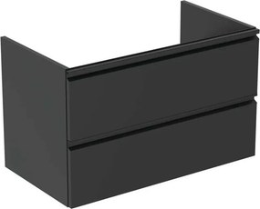 Dulap baza suspendat Ideal Standard Tesi negru mat 80 cm