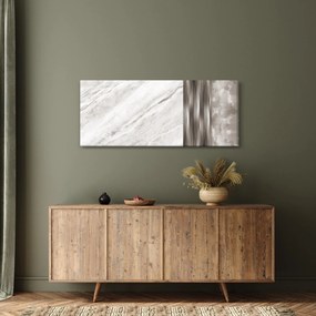 Tablou - Marmură cu linii argintii (120x50 cm)