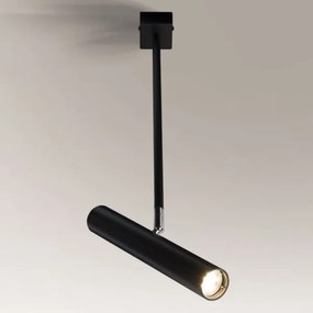 Lustră pe tijă YABU 1xGU10-MR11/15W/230V neagră Shilo 2241