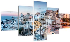 Tablou - Amurg în Santorini (125x70 cm), în 40 de alte dimensiuni noi