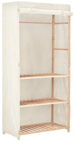 vidaXL Dulap de haine cu 3 rafturi, 79 x 40 x 170 cm