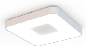 Plafoniera LED Smart dimabila cu telecomanda COIN 34x34cm alba