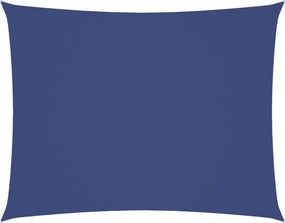 vidaXL Pânză parasolar albastru 5x6 m, țesătură oxford, dreptunghiular