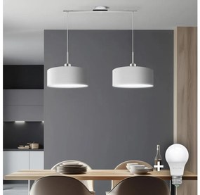 Lustră LED pe cablu Eglo TUNJA 2xE27/60W/230V alb