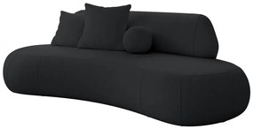 Canapea trei locuri Bally (negru + negru). 1100112