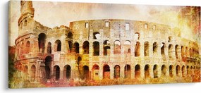 Tablou - Pictură digitală, Colosseum, Roma, Italia (120x50 cm)