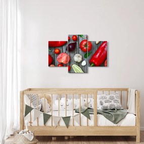 Tablou cu legume (90x60 cm)