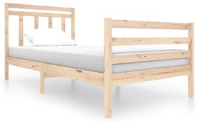 3100644 vidaXL Cadru de pat, 100x200 cm, lemn masiv