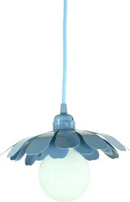 Bohemia-Design - Candelabru pe cablu 1xE27/60W/230V albastru