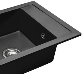 Chiuveta bucatarie Granit Rino black