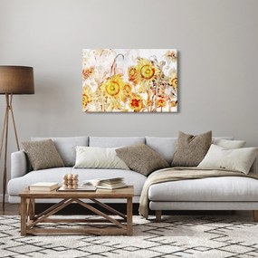 Tablou - Floarea-soarelui,pictură (90x60 cm)