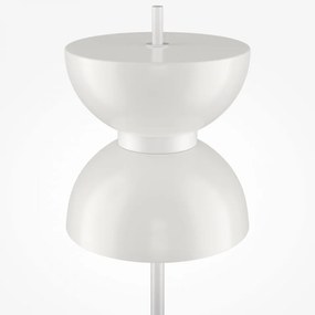 Lampadar modern alb din metal cu led Maytoni Kyoto