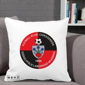 Perna Personalizata FK Csikszereda 1904 Fotbal, 40x40 cm, Alba Mata, Husa Detasabila, Perna Inclusa, BEKZ®