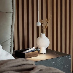 Pendul LED stil minimalist Archimede sp sfera alb