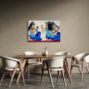 Tablou - Picturi egiptene (90x60 cm)