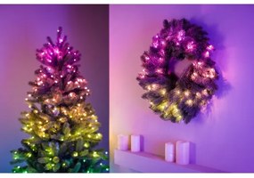 Twinkly GD20P4425P00 - Ghirlandă LED RGB reglabilă 50xLED, pr. 60 cm, Wi-Fi