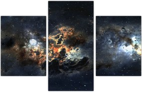 Tablou - Universul cu Nebula (90x60 cm)