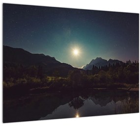 Tablou - cerul nocturn (70x50 cm), în 40 de alte dimensiuni noi