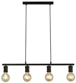 Lustra suspendata design vintage cu 4 spoturi directionabile Dance