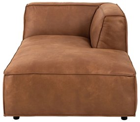 Șezlong maro coniac (colț dreapta) Fairfield Kentucky – Bonami Selection