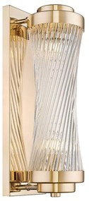 Aplica de perete eleganta design modern SERGIO auriu H-40cm