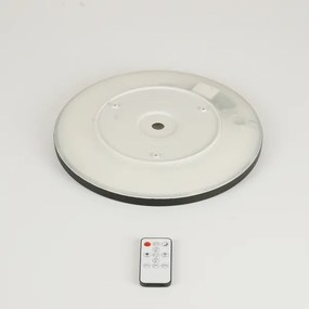 Brilagi - Corp de iluminat LED reglabil ULTRA SLIM, 18W, 230V, diametru 30 cm, negru + telecomandă