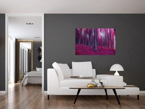 Tablou - Pădurea roz (90x60 cm)