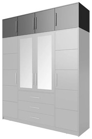 Suprastructură dulap Lenona D4 (grafit) . 1104477