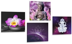Set tablouri Feng Shui în design mov
