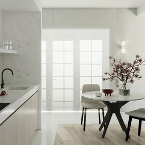 Aplică de perete albă Carlo – Sollux