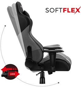 Fotoliu gaming Fusion 6.2 (negru + gri). 1087484