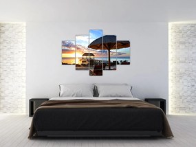 Tablou - Apus de soare în Mauritius (150x105 cm)