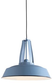 Lampa suspendata vintage albastra 43 cm - Living