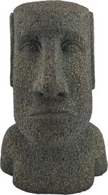 Statuetă de grădină din ceramică Easter Island – Garden Pleasure