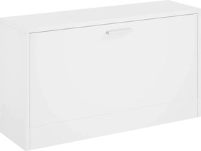 vidaXL Banchetă de stocare pentru pantofi, 80x24x45 cm, alb