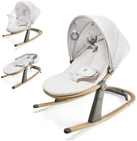 Balansoar pentru bebeluși ELSU, gri - KINDERKRAFT