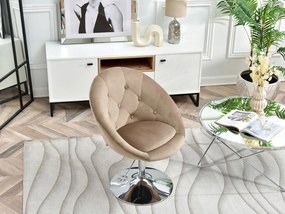 Fotoliu Lush 4 (bej + crom). 1110269