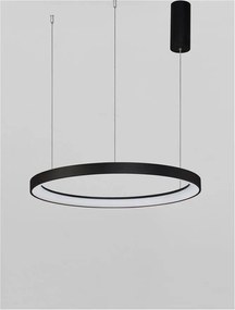 Lustra LED dimabila design circular PERTINO D-58cm