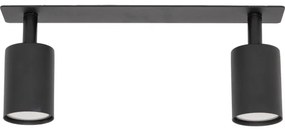 Spot încastrat NEX 2xGU10/10W/230V negru