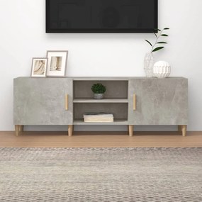 812622 vidaXL Comodă TV, gri beton, 150x30x50 cm, lemn compozit