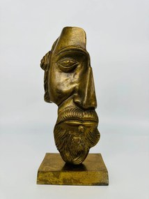 Statueta decorativa Face Gold