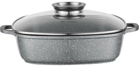 Florina Tigaie din aluminiu cu capac aromat Lava 3,5 l, 28 × 28 × 7,5 cm