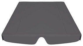 Copertina de rezerva leagan gradina antracit 188/168x145/110cm