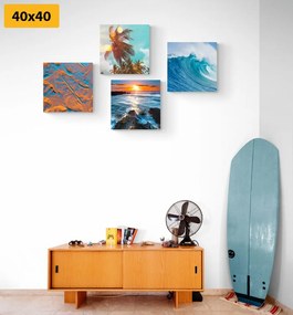 Set tablouri peisaj feeric marin
