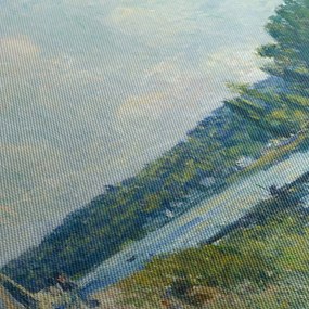 Tablou - Alfred Sisley, The Banks of the Oise, reproducere (90x60 cm)